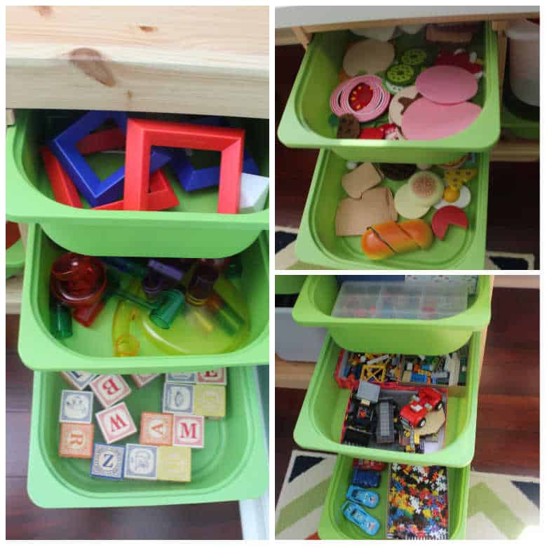 how to organize a playroom