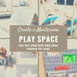 montessori play area for babies and toddlers