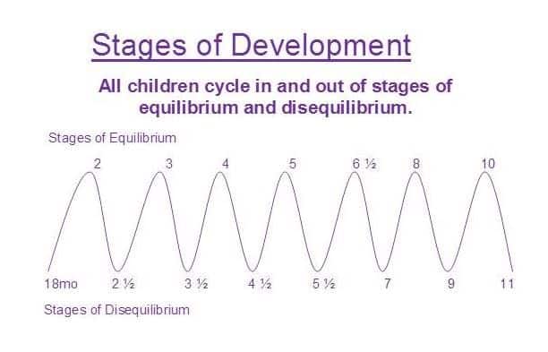 periods of growth and development - disequilibrium is a growth spurt
