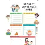 Help Children Break The Cycle of Anxious Thoughts and Re-Center With a Sensory Scavenger Hunt 4