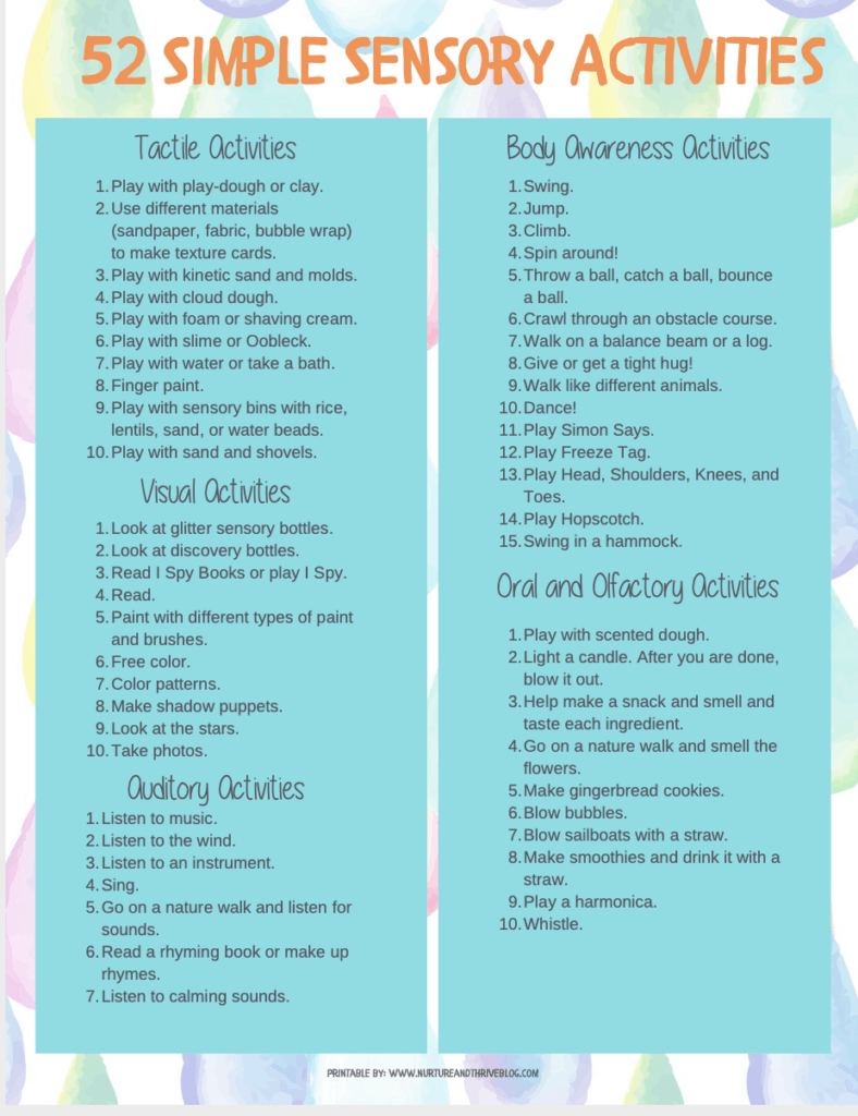 Yoga and Mindfulness Toolkit for kids -- sensory play is a form of mindfulness